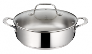 Sauteuse 2 anses 26 cm + couvercle