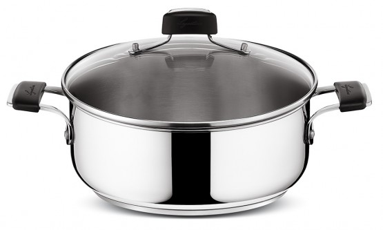 TEMPRA INOX Sauteerpan met deksel