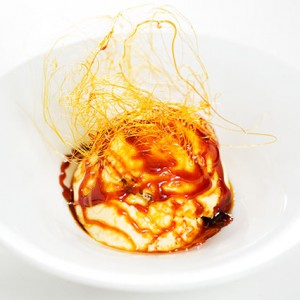 Crèmes au caramel salé