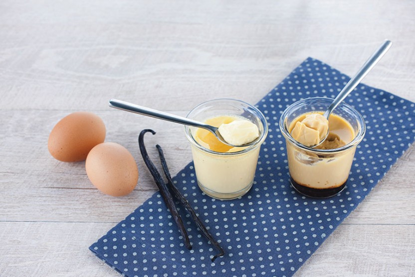 Flan aux oeufs et caramel