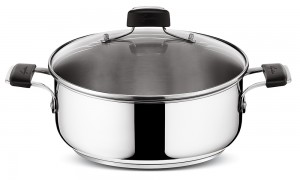 TEMPRA INOX Sauteerpan met deksel