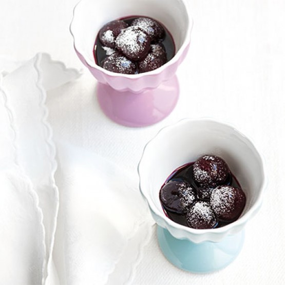 Kersen in rode wijn Kersen in rode wijn